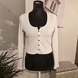 MABLE CROP SWEATER - Size L